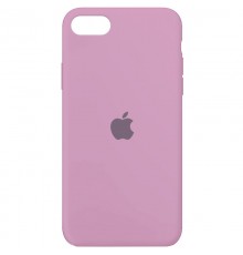 Чохол Silicone Case Full Protective (AA) для Apple iPhone SE (2020) Ліловий / Lilac Pride