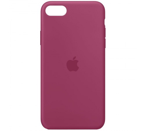 Чохол Silicone Case Full Protective (AA) для Apple iPhone SE (2020) Малиновий / Pomegranate Чохол Silicone Case Full Protective (AA) для Apple iPhone SE (2020) Малиновий / Pomegranate