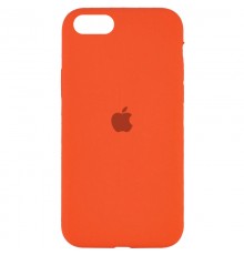 Чохол Silicone Case Full Protective (AA) для Apple iPhone SE (2020) Помаранчевий / Kumquat
