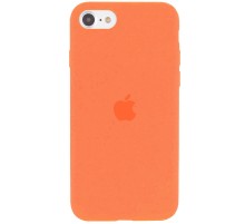 Чохол Silicone Case Full Protective (AA) для Apple iPhone SE (2020) Помаранчевий / Vitamin C