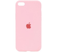 Чохол Silicone Case Full Protective (AA) для Apple iPhone SE (2020) Рожевий / Peach
