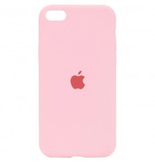 Чохол Silicone Case Full Protective (AA) для Apple iPhone SE (2020) Рожевий / Peach