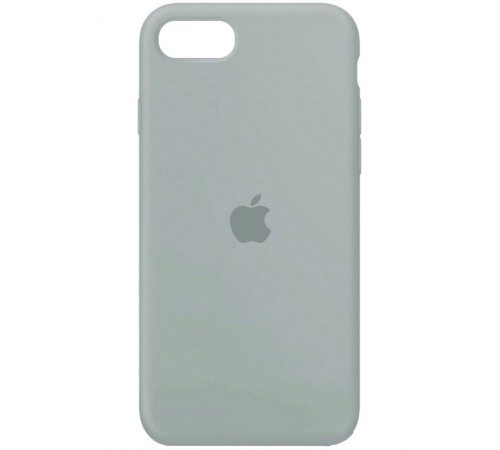 Чохол Silicone Case Full Protective (AA) для Apple iPhone SE (2020) Сірий / Mist Blue Чохол Silicone Case Full Protective (AA) для Apple iPhone SE (2020) Сірий / Mist Blue