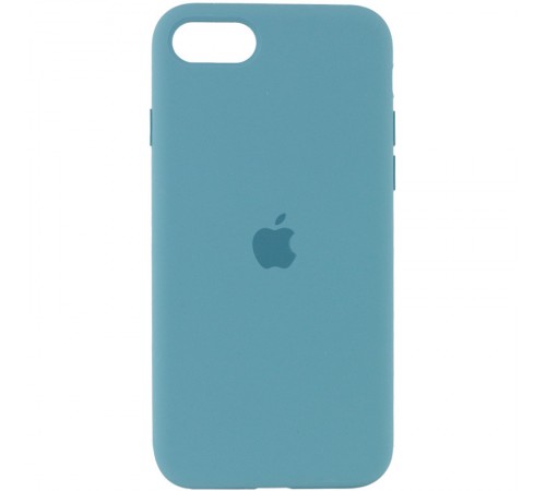 Чохол Silicone Case Full Protective (AA) для Apple iPhone SE (2020) Зелений /Light cactus Чохол Silicone Case Full Protective (AA) для Apple iPhone SE (2020) Зелений /Light cactus