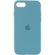 Чохол Silicone Case Full Protective (AA) для Apple iPhone SE (2020) Зелений /Light cactus