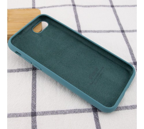 Чохол Silicone Case Full Protective (AA) для Apple iPhone SE (2020) Зелений /Light cactus Чохол Silicone Case Full Protective (AA) для Apple iPhone SE (2020) Зелений /Light cactus