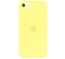 Чохол Silicone Case Full Protective (AA) для Apple iPhone SE (2020) Жовтий / Pollen