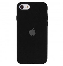 Чохол Silicone Case Full Protective (AA) для Apple iPhone SE (2020) Чорний / Black
