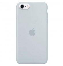 Чохол Silicone Case Full Protective (AA) для Apple iPhone SE (2020) Блакитний / Mist blue
