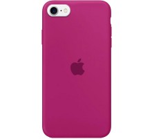 Чохол Silicone Case Full Protective (AA) для Apple iPhone SE (2020) Червоний / Dragon Fruit