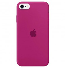 Чохол Silicone Case Full Protective (AA) для Apple iPhone SE (2020) Червоний / Dragon Fruit