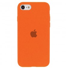Чохол Silicone Case Full Protective (AA) для Apple iPhone SE (2020) Помаранчевий / Orange