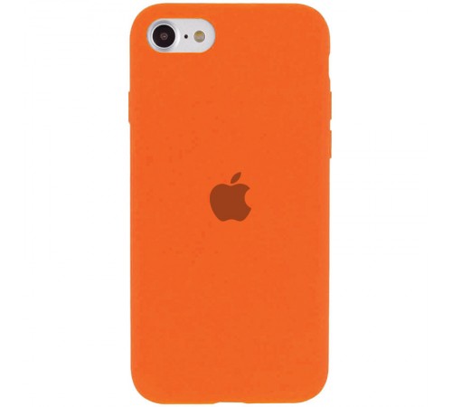 Чохол Silicone Case Full Protective (AA) для Apple iPhone SE (2020) Помаранчевий / Orange Чохол Silicone Case Full Protective (AA) для Apple iPhone SE (2020) Помаранчевий / Orange