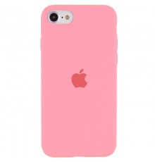 Чохол Silicone Case Full Protective (AA) для Apple iPhone SE (2020) Рожевий  / Cotton Candy