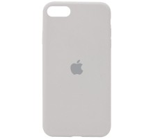 Чохол Silicone Case Full Protective (AA) для Apple iPhone SE (2020) Сірий / Stone