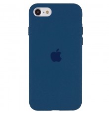 Чохол Silicone Case Full Protective (AA) для Apple iPhone SE (2020) Синій / Cosmos Blue