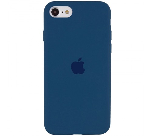 Чохол Silicone Case Full Protective (AA) для Apple iPhone SE (2020) Синій / Cosmos Blue Чохол Silicone Case Full Protective (AA) для Apple iPhone SE (2020) Синій / Cosmos Blue