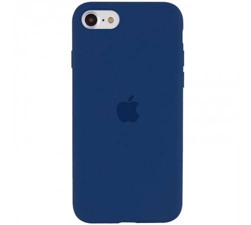 Чохол Silicone Case Full Protective (AA) для Apple iPhone SE (2020) Синій / Navy Blue Чохол Silicone Case Full Protective (AA) для Apple iPhone SE (2020) Синій / Navy Blue