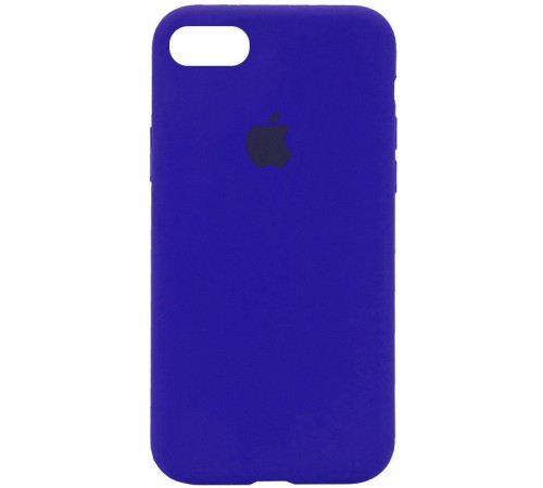 Чохол Silicone Case Full Protective (AA) для Apple iPhone SE (2020) Синій / Shiny blue Чохол Silicone Case Full Protective (AA) для Apple iPhone SE (2020) Синій / Shiny blue