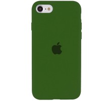 Чохол Silicone Case Full Protective (AA) для Apple iPhone SE (2020) Зелений / Army green