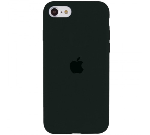 Чохол Silicone Case Full Protective (AA) для Apple iPhone SE (2020) Зелений / Black Green Чохол Silicone Case Full Protective (AA) для Apple iPhone SE (2020) Зелений / Black Green