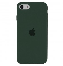 Чохол Silicone Case Full Protective (AA) для Apple iPhone SE (2020) Зелений / Dark green