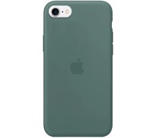 Чохол Silicone Case Full Protective (AA) для Apple iPhone SE (2020) Зелений / Pine green