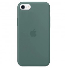 Чохол Silicone Case Full Protective (AA) для Apple iPhone SE (2020) Зелений / Pine green