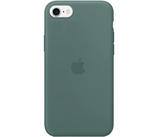 Чохол Silicone Case Full Protective (AA) для Apple iPhone SE (2020) Зелений / Pine green Чохол Silicone Case Full Protective (AA) для Apple iPhone SE (2020) Зелений / Pine green