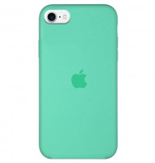 Чохол Silicone Case Full Protective (AA) для Apple iPhone SE (2020) Зелений / Spearmint