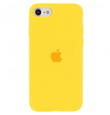 Чохол Silicone Case Full Protective (AA) для Apple iPhone SE (2020) Жовтий / Canary Yellow