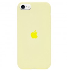 Чохол Silicone Case Full Protective (AA) для Apple iPhone SE (2020) Жовтий / Mellow Yellow