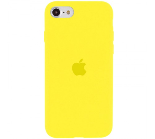 Чохол Silicone Case Full Protective (AA) для Apple iPhone SE (2020) Жовтий / Neon Yellow Чохол Silicone Case Full Protective (AA) для Apple iPhone SE (2020) Жовтий / Neon Yellow