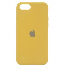 Чохол Silicone Case Full Protective (AA) для Apple iPhone SE (2020) Золотий / Gold