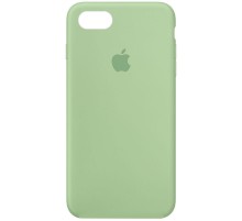Чохол Silicone Case Full Protective (AA) для Apple iPhone SE (2020) Зелений / Pistachio