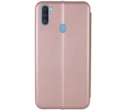 Шкіряний чохол-книжка Classy для Samsung Galaxy A11 Rose Gold Шкіряний чохол-книжка Classy для Samsung Galaxy A11 Rose Gold