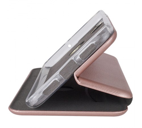 Шкіряний чохол-книжка Classy для Samsung Galaxy A11 Rose Gold Шкіряний чохол-книжка Classy для Samsung Galaxy A11 Rose Gold