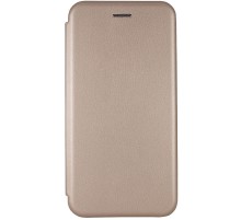 Шкіряний чохол-книжка Classy для Samsung Galaxy A11 Золотий