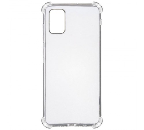 TPU чохол GETMAN Ease logo посилені кути для Samsung Galaxy A31 Безбарвний (прозорий)