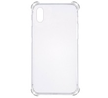 TPU чохол GETMAN Ease logo посилені кути для Apple iPhone XS Max (6.5") Безбарвний (прозорий)