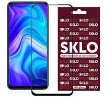 Захисне скло SKLO 3D для Xiaomi Redmi Note 9 / Redmi 10X / Note 9T / Note 9 5G Чорний