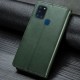 Шкіряний чохол-книжка GETMAN Gallant (PU) для Samsung Galaxy A21s Зелений