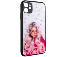 TPU+PC чохол Prisma Ladies для Apple iPhone 11 (6.1") Pink