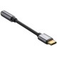 Перехідник Baseus L54 Type-C to 3.5mm (CATL54) Сірий