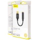 Перехідник Baseus L54 Type-C to 3.5mm (CATL54) Сірий