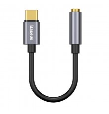 Перехідник Baseus L54 Type-C to 3.5mm (CATL54) Сірий