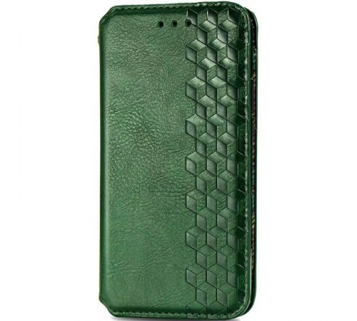 Шкіряний чохол-книжка GETMAN Cubic (PU) для Xiaomi Redmi 9 Зелений Шкіряний чохол-книжка GETMAN Cubic (PU) для Xiaomi Redmi 9 Зелений