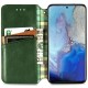 Шкіряний чохол-книжка GETMAN Cubic (PU) для Xiaomi Redmi 9 Зелений