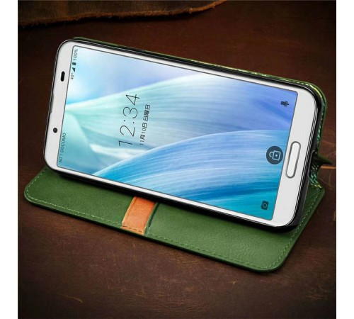 Шкіряний чохол-книжка GETMAN Cubic (PU) для Xiaomi Redmi 9 Зелений Шкіряний чохол-книжка GETMAN Cubic (PU) для Xiaomi Redmi 9 Зелений