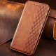 Шкіряний чохол-книжка GETMAN Cubic (PU) для Xiaomi Redmi 9 Коричневий